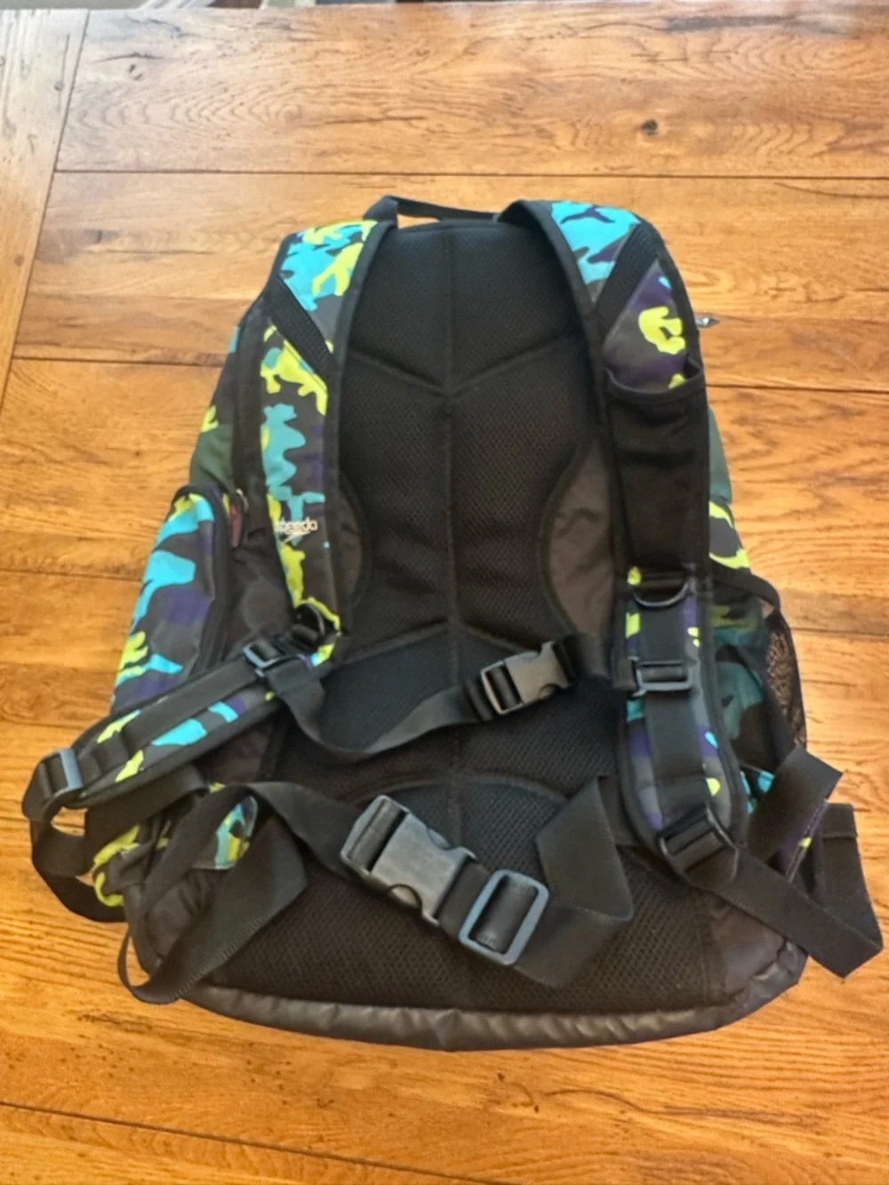 SPEEDO Teamster 35L Padded Laptop Backpack Multicolored  Camouflage Print